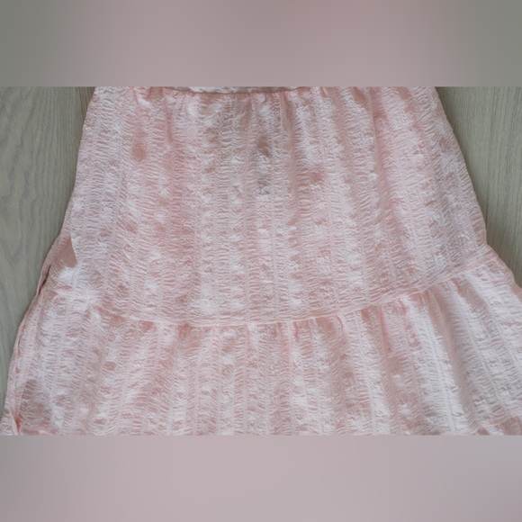 Baby Pink Ruffled Garden Dress - Picture 3 of 3